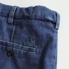 画像8: haggar COTTON DENIM NO TUCK PANTS【W38 x L32 程度】 (8)