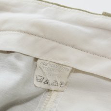 画像9: OLD UNKNOWN BRAND POLYESTER COTTON TUCK SLACKS【W33 x L28 程度】 (9)