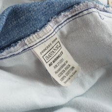 画像8: SAVANE COTTON DENIM TUCK PANTS【W33 x L31 程度】 (8)