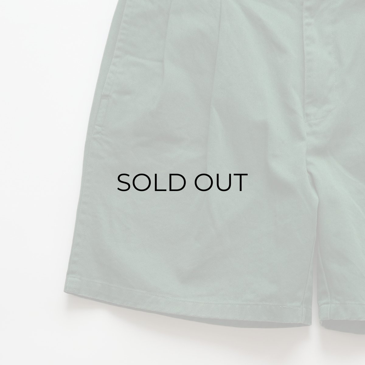 画像5: 90's nautica COTTON TWILL TUCK SHORTS 【W34 程度】 (5)