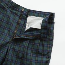 画像4: 80's DOCKERS COTTON CHECK TUCK SHORTS "MADE IN USA" 【W33 程度】 (4)