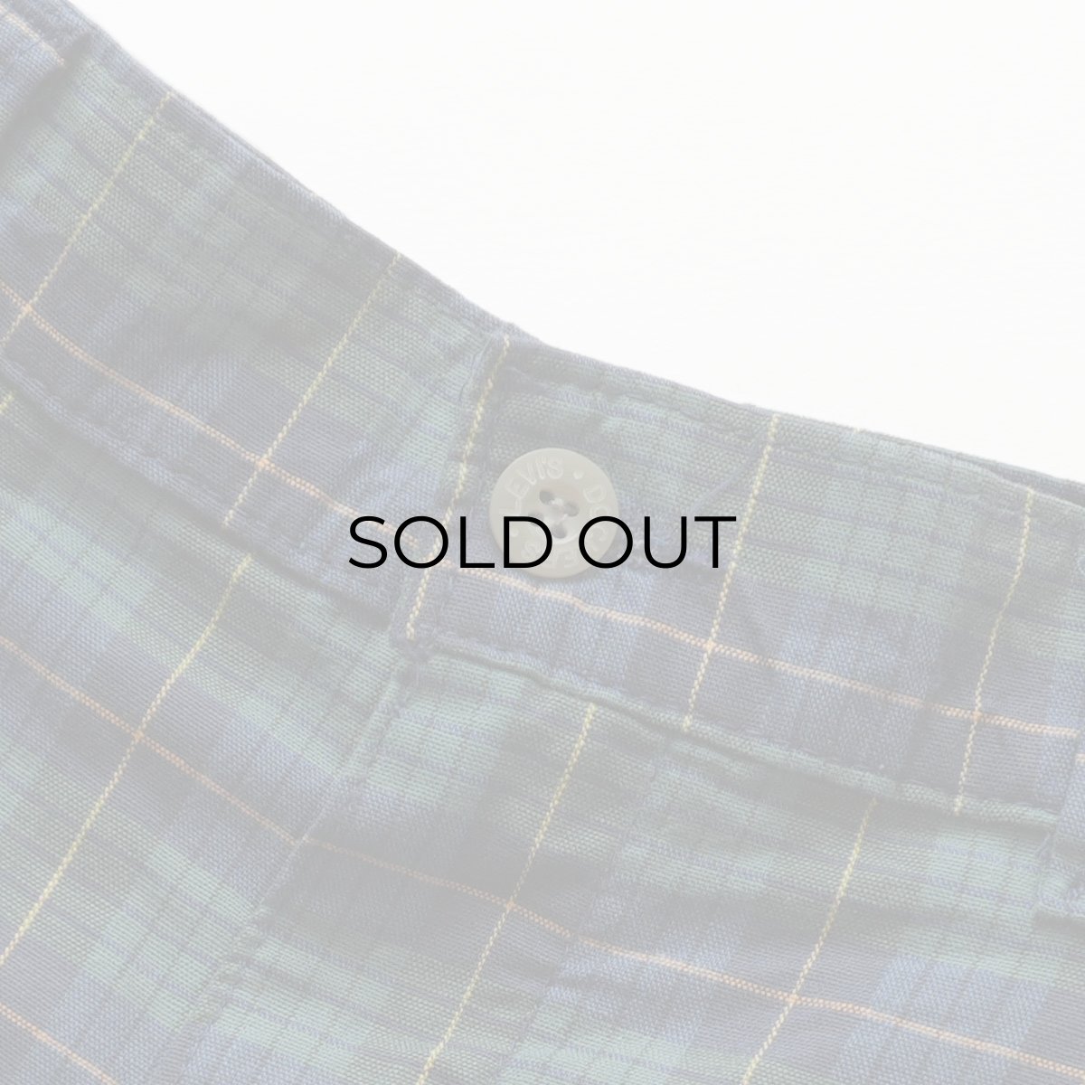 画像6: 80's DOCKERS COTTON CHECK TUCK SHORTS "MADE IN USA" 【W33 程度】 (6)