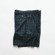 画像1: 80's DOCKERS COTTON CHECK TUCK SHORTS "MADE IN USA" 【W33 程度】 (1)