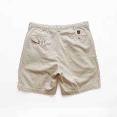 画像3: 〜00's POLO GOLF "CLASSIC GOLF SHORT" COTTON TWILL TUCK SHORTS 【W38 程度】 (3)