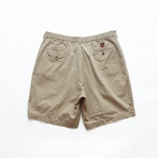 画像3: 〜00's POLO GOLF "CLASSIC GOLF SHORT" COTTON TWILL TUCK SHORTS 【W36 程度】 (3)