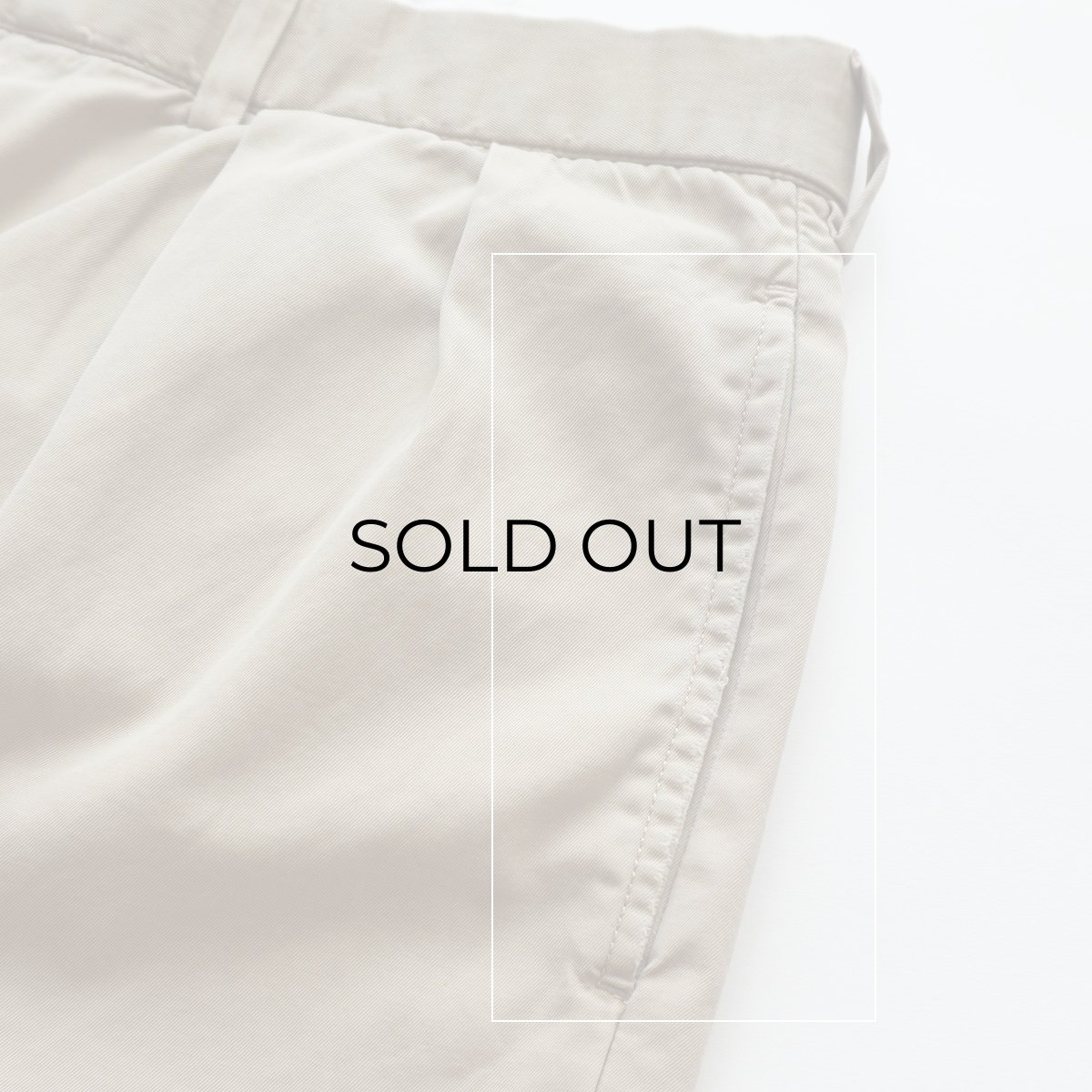 画像11: 〜00's POLO GOLF "CLASSIC GOLF SHORT" COTTON TWILL TUCK SHORTS 【W36 程度】 (11)