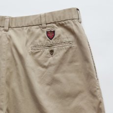 画像6: 〜00's POLO GOLF "CLASSIC GOLF SHORT" COTTON TWILL TUCK SHORTS 【W36 程度】 (6)