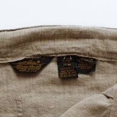 画像6: 80's Eddie Bauer LINEN TUCK EASY SHORTS 【〜W36 程度】 (6)