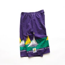 画像2: OLD Corbeta PRINT COTTON SURF SHORTS (2)