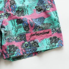画像6: OLD BEST MONTANA COTTON ALL OVER PATTERN SURF SHORTS (6)