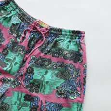 画像4: OLD BEST MONTANA COTTON ALL OVER PATTERN SURF SHORTS (4)