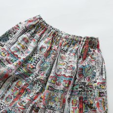 画像4: OLD FAR-OUT COTTON ALL OVER PATTERN BEACH SHORTS (4)