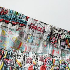 画像6: OLD FAR-OUT COTTON ALL OVER PATTERN BEACH SHORTS (6)