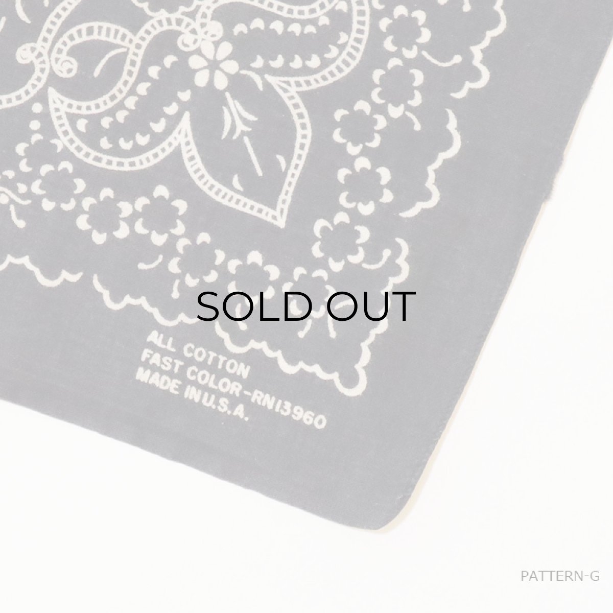 画像15: VINTAGE COTTON BANDANA (15)