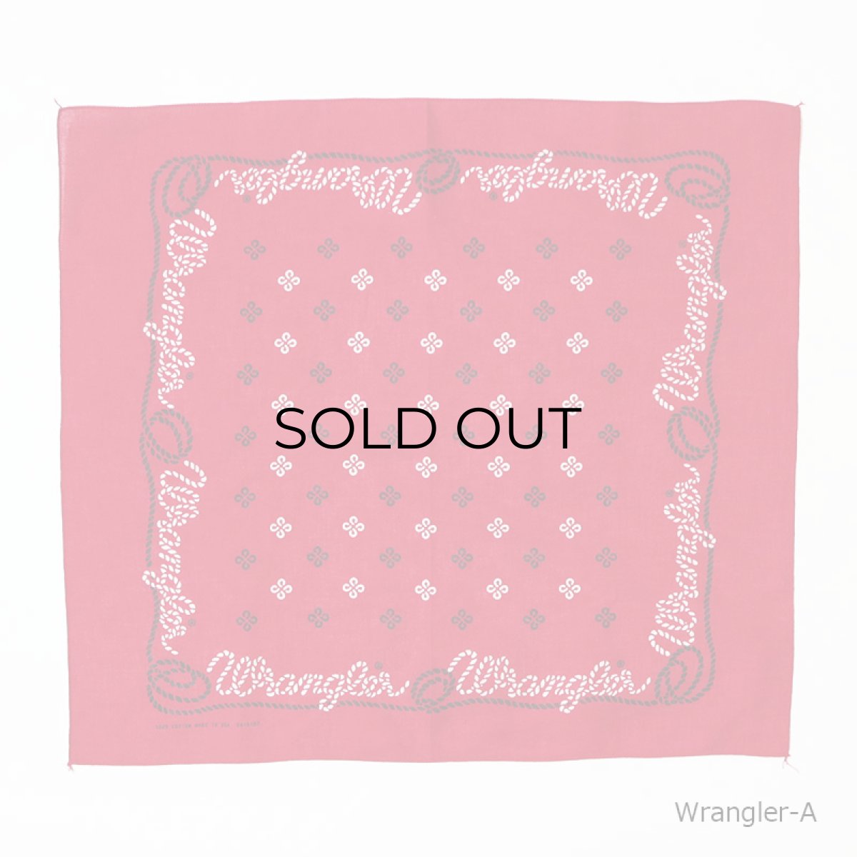 画像4: OLD Wrangler COTTON BANDANA (4)