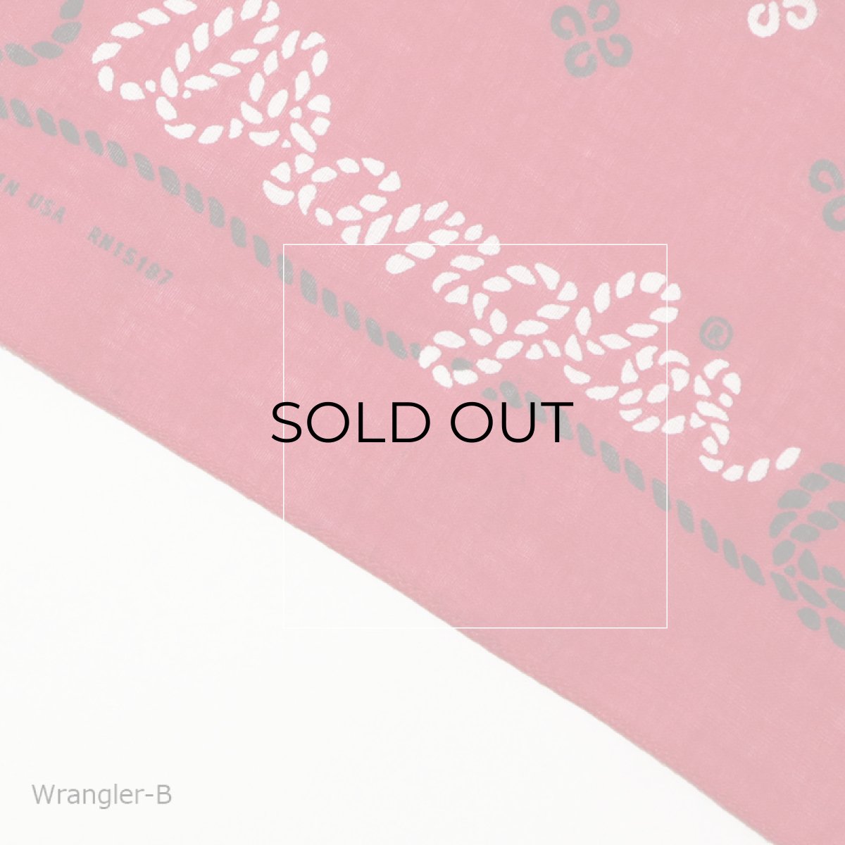 画像8: OLD Wrangler COTTON BANDANA (8)