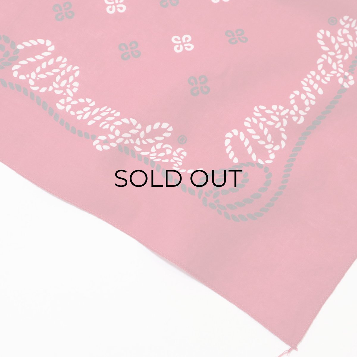 画像2: OLD Wrangler COTTON BANDANA (2)