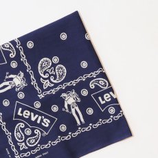 画像1: OLD Levi's COTTON BANDANA (1)