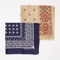 画像1: VINTAGE COTTON BANDANA (1)