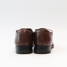 画像3: 〜80's STACY ADAMS "MADISON" WOVEN LEATHER STRAIGHT TIP DRESS SHOES【size : 8 1/2 D】 (3)