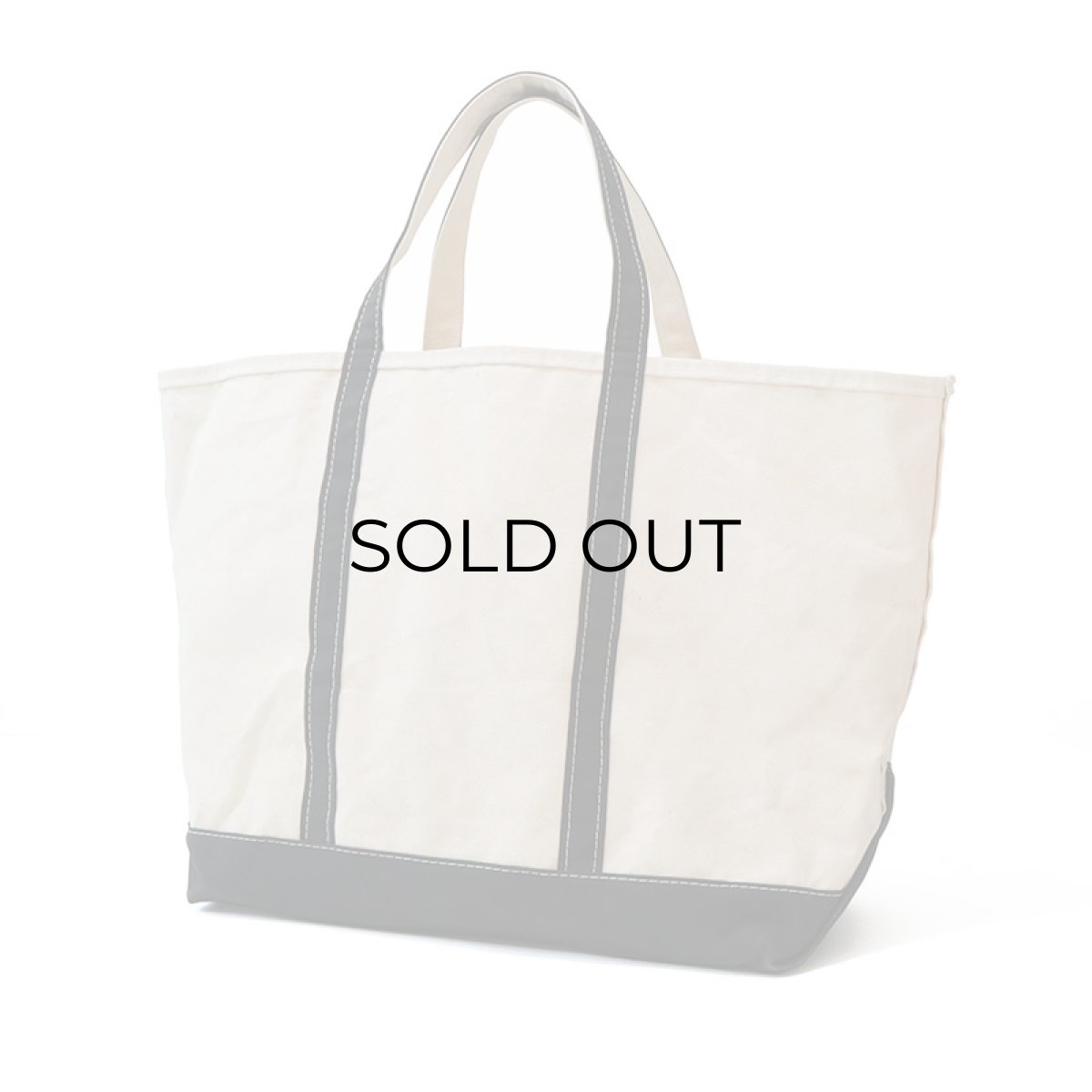 画像4: 〜90's L.L. Bean "BOAT AND TOTE" COTTON CANVAS TOTE BAG "JOHN DELLAGNESE…" (4)