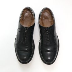 画像1: 80's US NAVY LEATHER OXFORD SERVICE SHOES【size : 10 1/2 W】 (1)