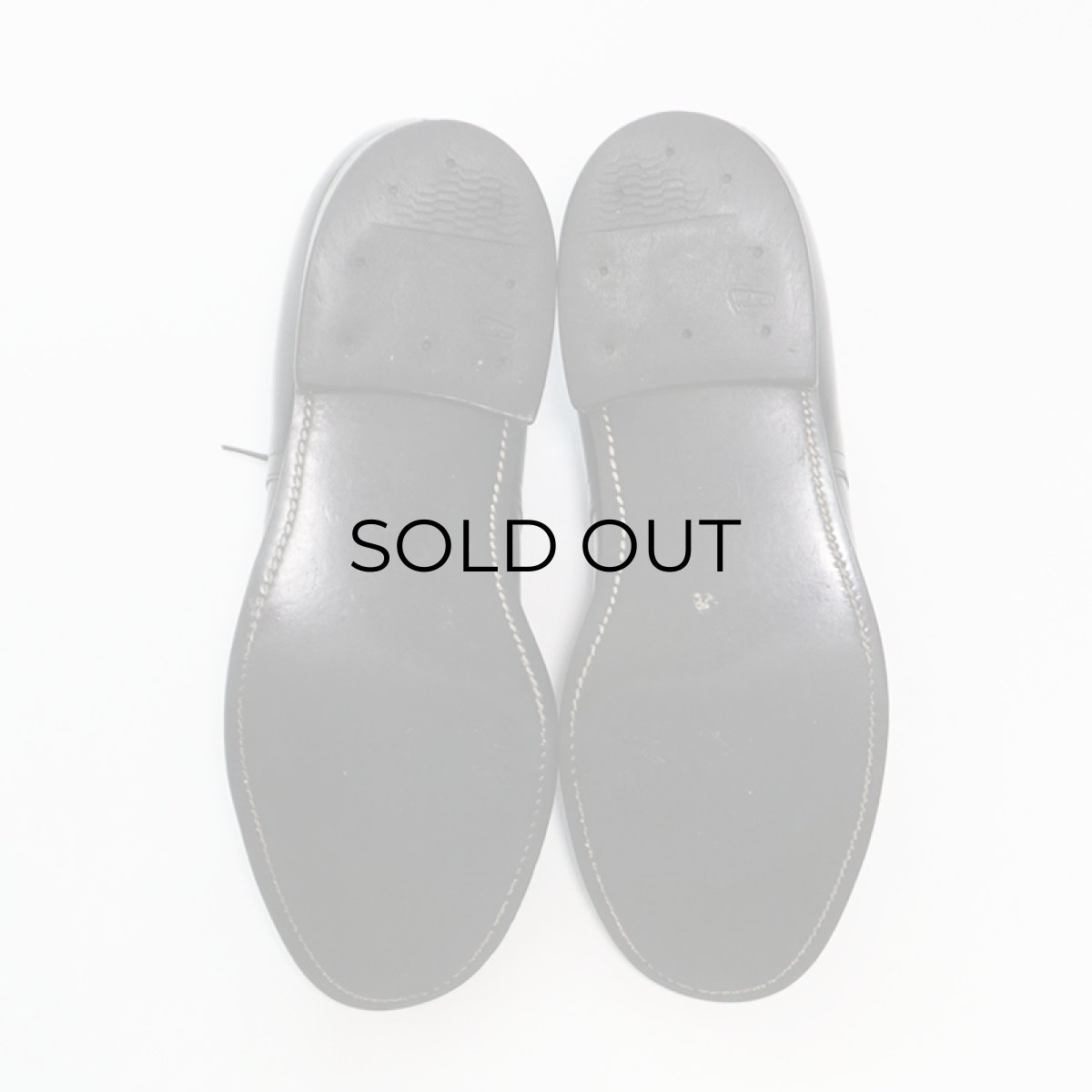 画像4: 80's US NAVY LEATHER OXFORD SERVICE SHOES【size : 10 1/2 W】 (4)