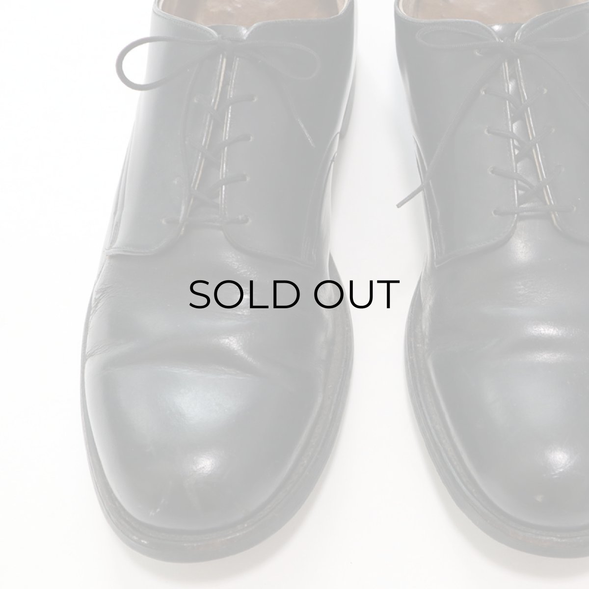 画像6: 80's US NAVY LEATHER OXFORD SERVICE SHOES【size : 10 1/2 W】 (6)