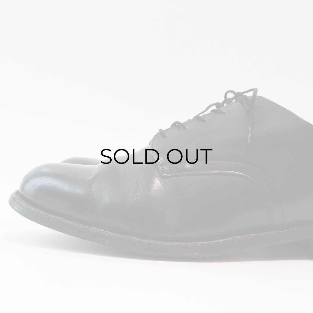 画像5: 80's US NAVY LEATHER OXFORD SERVICE SHOES【size : 10 1/2 W】 (5)