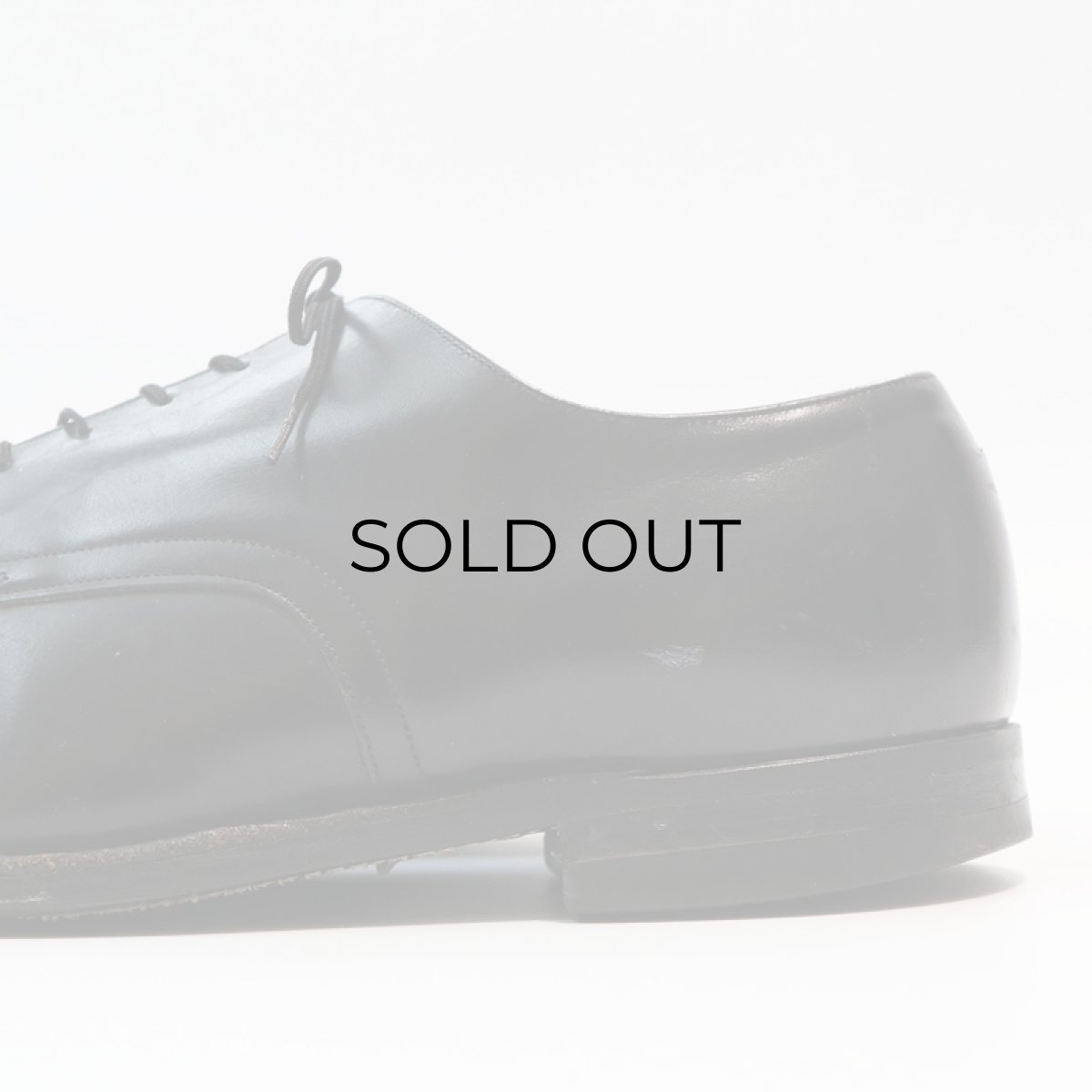 画像7: 80's US NAVY LEATHER OXFORD SERVICE SHOES【size : 10 1/2 W】 (7)