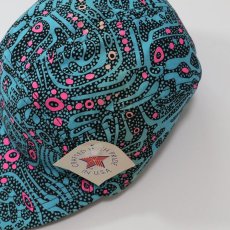 画像8: 80's UNKNOWN BRAND COTTON ALL OVER PATTERN JET CAP "MADE IN USA" "DEADSTOCK" (8)