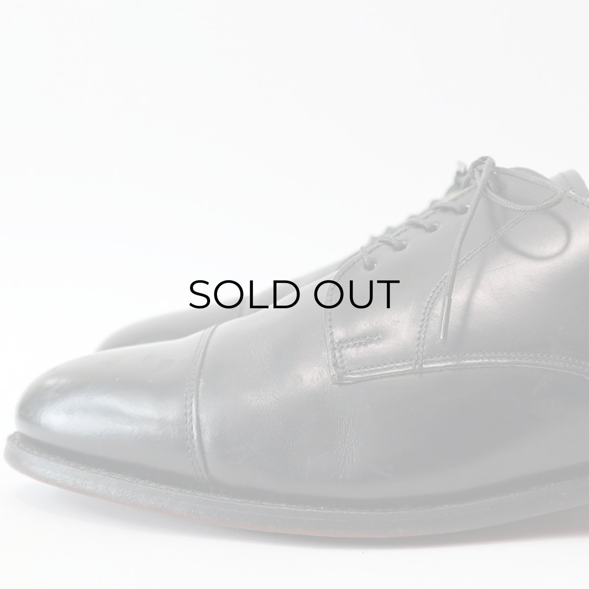 画像7: BOSTONIAN "IMPRESSION" LEATHER STRAIGHT TIP DRESS SHOES "MADE IN USA"【size : 10 EEE】 (7)