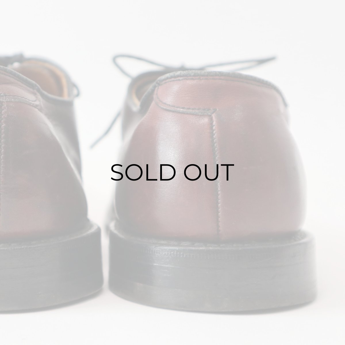 画像9: OLD Allen Edmonds "Park Avenue" LEATHER STRAIGHT TIP DRESS SHOES【size : 8 1/2 E】 (9)