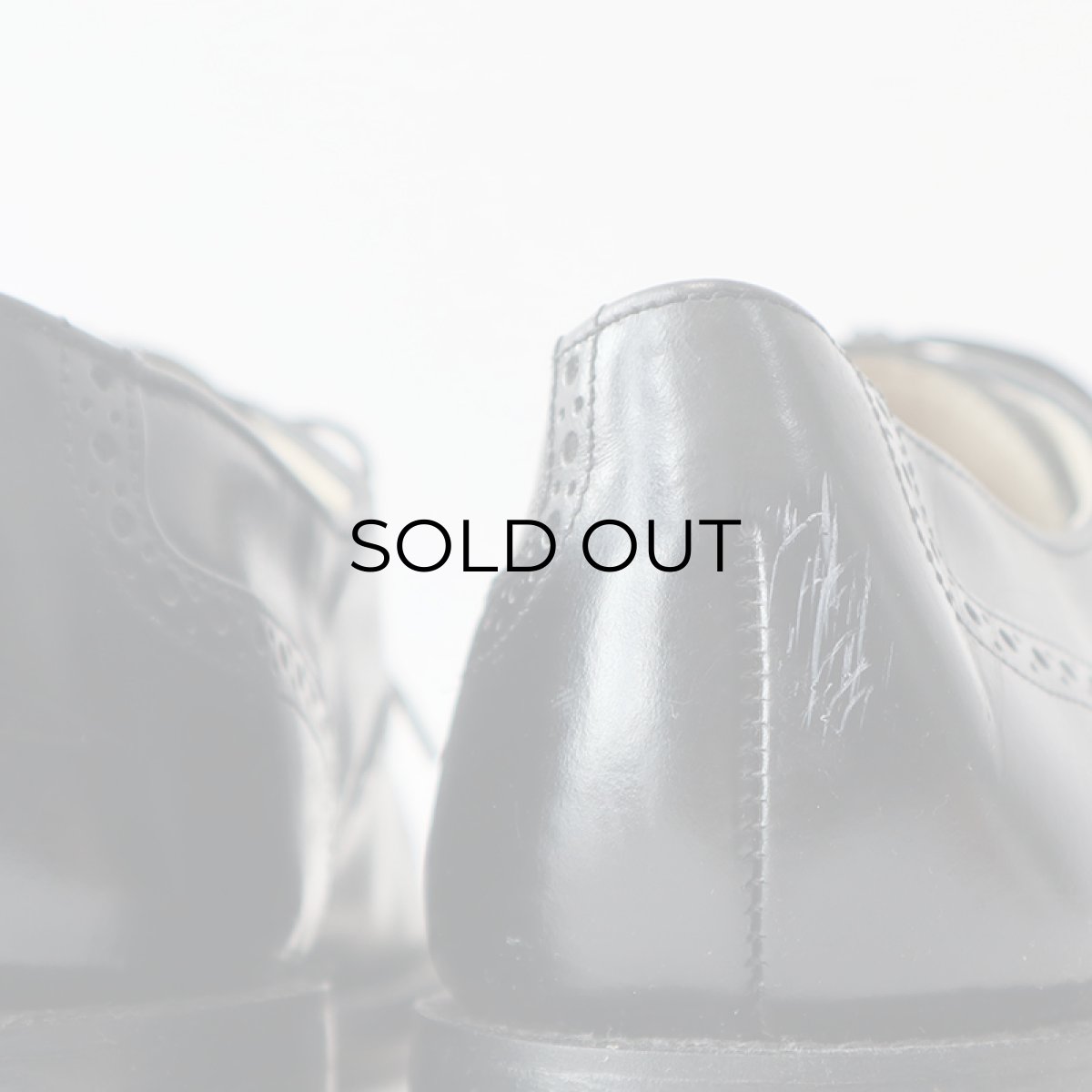 画像12: BOSTONIAN "IMPRESSION" LEATHER STRAIGHT TIP DRESS SHOES "MADE IN USA"【size : 8 1/2 D】 (12)