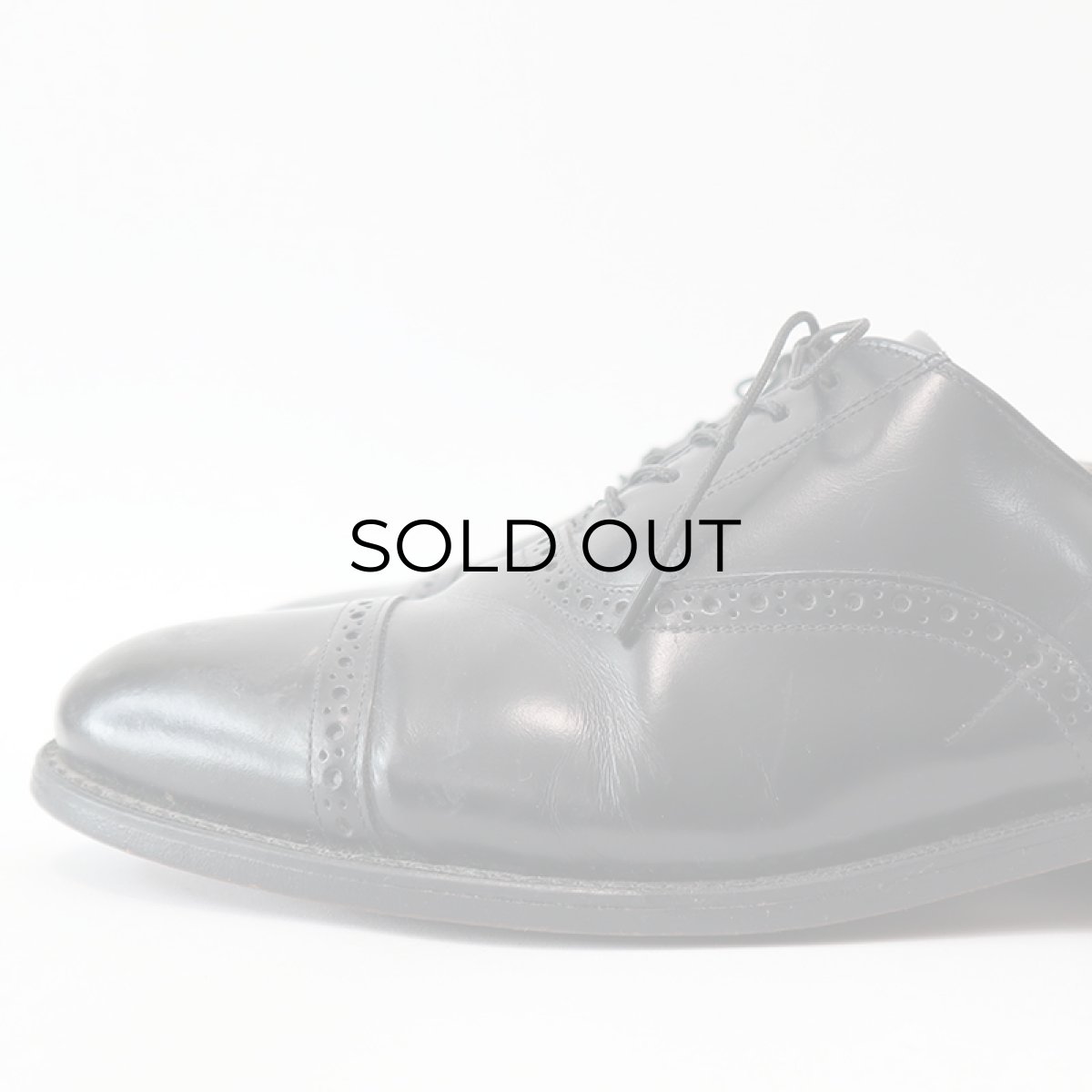 画像7: BOSTONIAN "IMPRESSION" LEATHER STRAIGHT TIP DRESS SHOES "MADE IN USA"【size : 8 1/2 D】 (7)