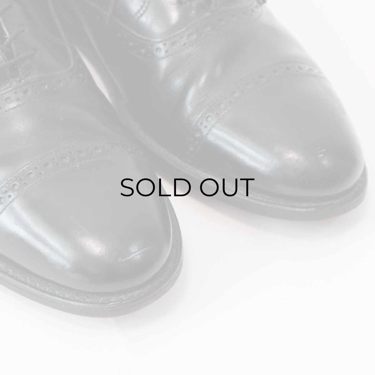 画像11: BOSTONIAN "IMPRESSION" LEATHER STRAIGHT TIP DRESS SHOES "MADE IN USA"【size : 8 1/2 D】 (11)