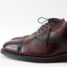 画像7: BOSTONIAN "IMPRESSION" LEATHER STRAIGHT TIP DRESS SHOES "MADE IN USA"【size : 7 1/2 D】 (7)