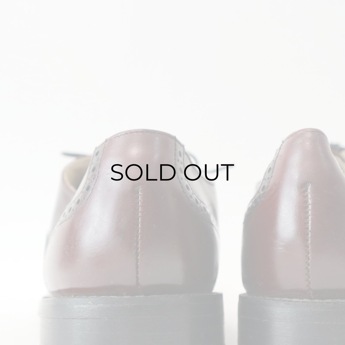 画像9: BOSTONIAN "IMPRESSION" LEATHER STRAIGHT TIP DRESS SHOES "MADE IN USA"【size : 7 1/2 D】 (9)