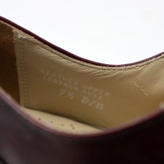 画像12: BOSTONIAN "IMPRESSION" LEATHER STRAIGHT TIP DRESS SHOES "MADE IN USA"【size : 7 1/2 D】 (12)