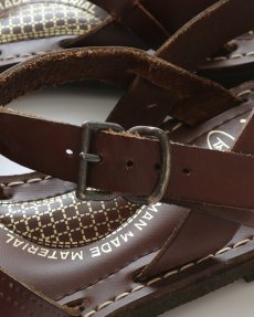 画像11: OLD Sand Rover by Thom McAn LEATHER SANDALS "MADE IN FRANCE" 【size : 24.5cm程度】 (11)
