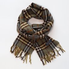 画像1: 〜80's Burberrys CASHMERE CHECK SCARF "MADE IN ENGLAND" (1)