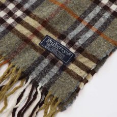 画像3: 〜80's Burberrys CASHMERE CHECK SCARF "MADE IN ENGLAND" (3)