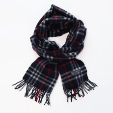 画像1: 〜80's Burberrys CASHMERE CHECK SCARF "MADE IN ENGLAND" (1)