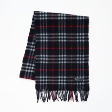 画像2: 〜80's Burberrys CASHMERE CHECK SCARF "MADE IN ENGLAND" (2)