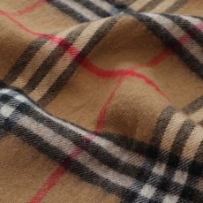 画像4: 〜80's Burberrys CASHMERE WOOL CHECK SCARF "MADE IN ENGLAND" (4)