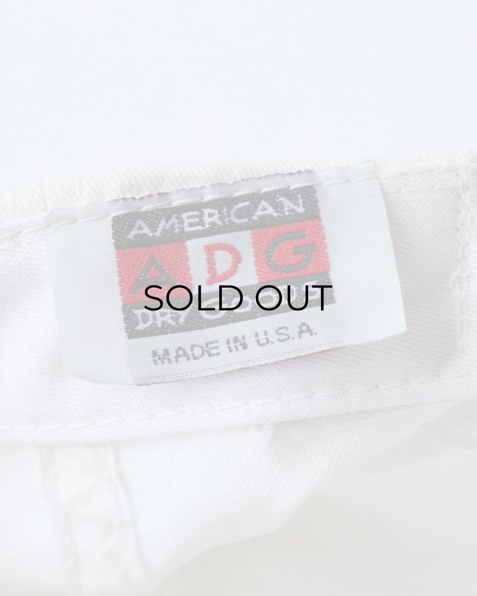 画像6: 〜00's AMERICAN DRY GOODS COTTON TWILL EMBROIDERED 6-PANEL CAP "NNGA" "MADE IN USA" (6)