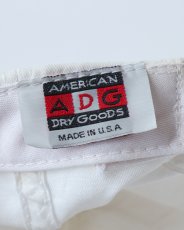 画像6: 〜00's AMERICAN DRY GOODS COTTON TWILL EMBROIDERED 6-PANEL CAP "NNGA" "MADE IN USA" (6)