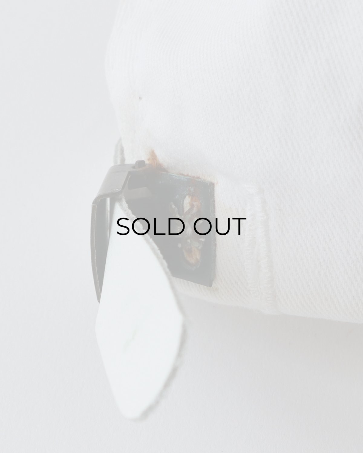 画像8: 〜00's AMERICAN DRY GOODS COTTON TWILL EMBROIDERED 6-PANEL CAP "NNGA" "MADE IN USA" (8)