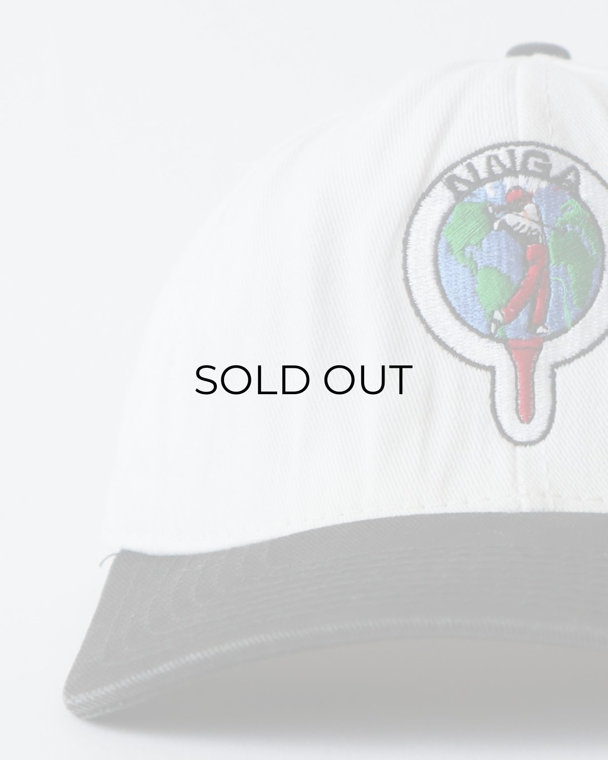 画像5: 〜00's AMERICAN DRY GOODS COTTON TWILL EMBROIDERED 6-PANEL CAP "NNGA" "MADE IN USA" (5)