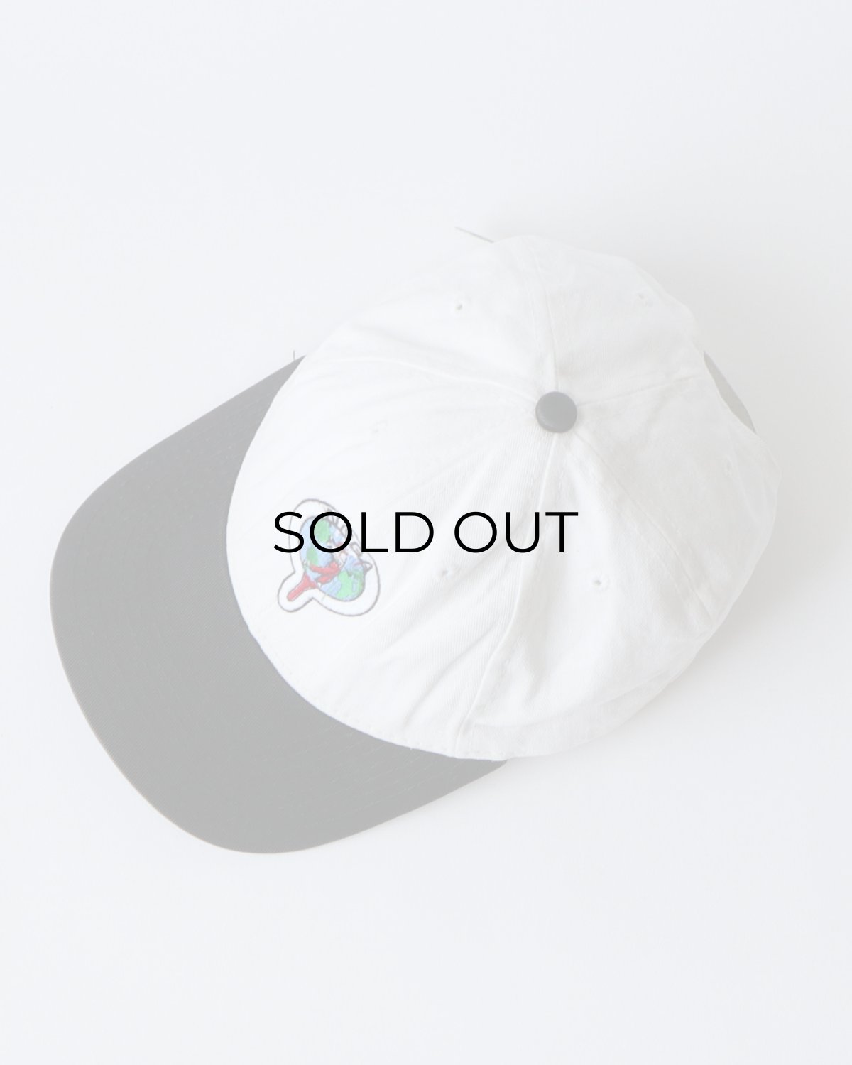 画像2: 〜00's AMERICAN DRY GOODS COTTON TWILL EMBROIDERED 6-PANEL CAP "NNGA" "MADE IN USA" (2)